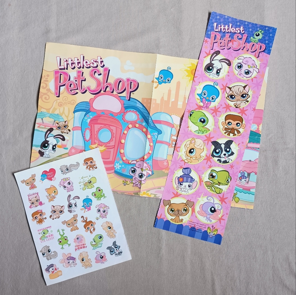 Littlest Pet Shop Sticker/Poster Set